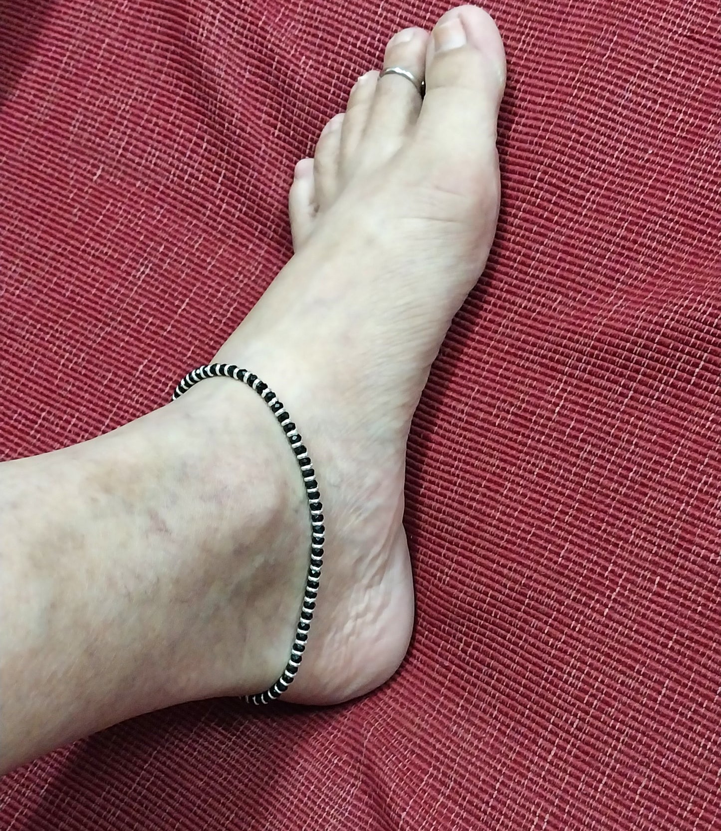 92.5 silver anklets for women | Allure Trinkets