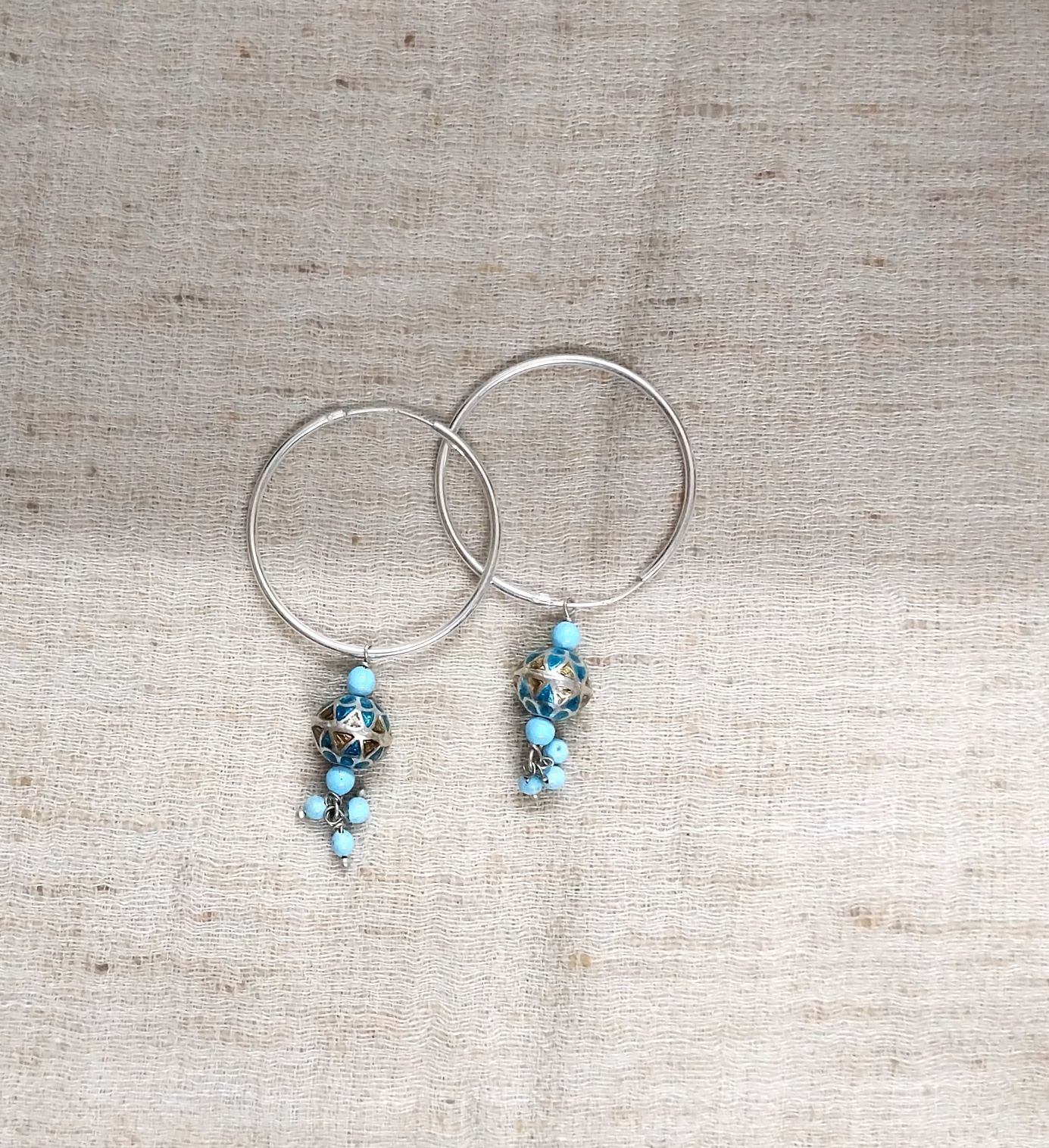 92.5 silver enamle balis | Allure Trinkets