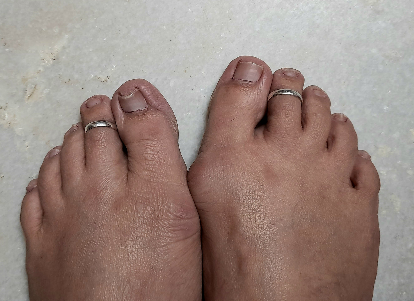 92.5 Silver Plain Toe Rings | Allure Trinkets