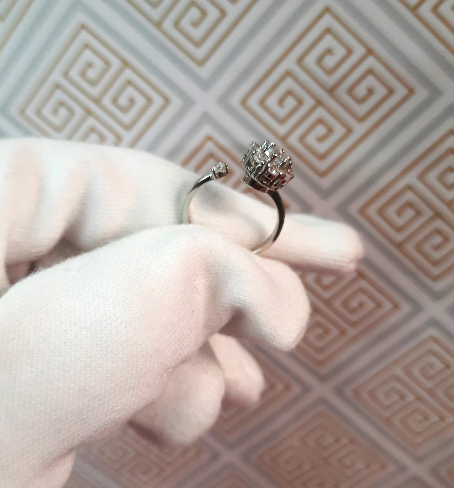 92.5 silver floral rings Giva Rings | Allure Trinkets