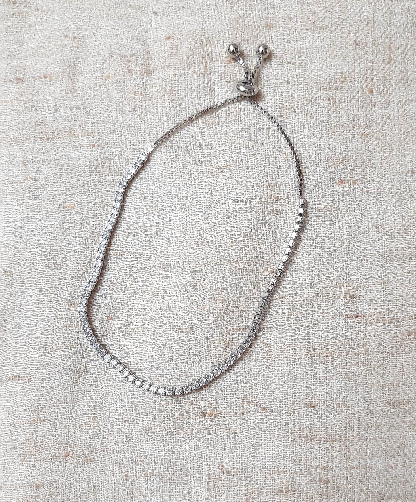 92.5 silver tennis bracelet