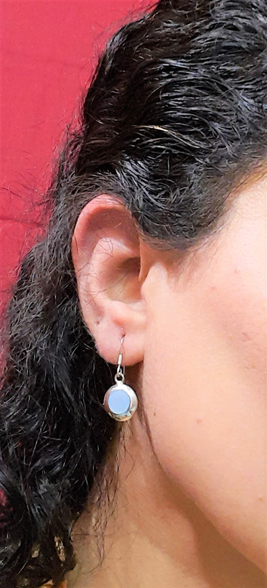 sterling silver MOP danglers | Allure Trinkets