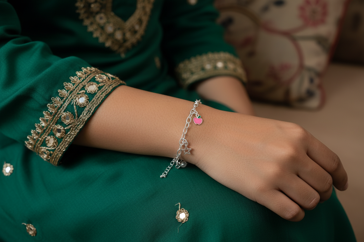 92.5  Sterling Silver Star Bracelet | Allure Trinkets