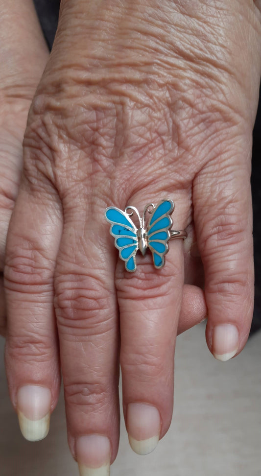 sterling silver butterfly rings | Allure Trinkets