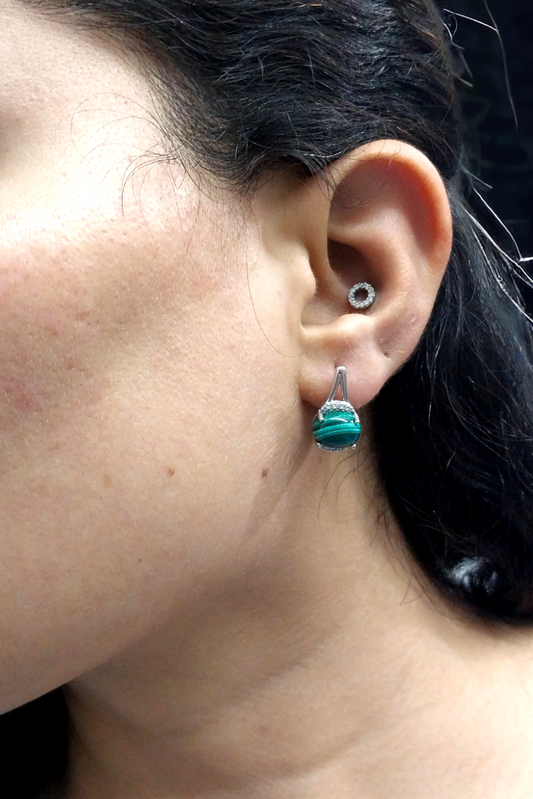 silver earrings online | Allure Trinkets