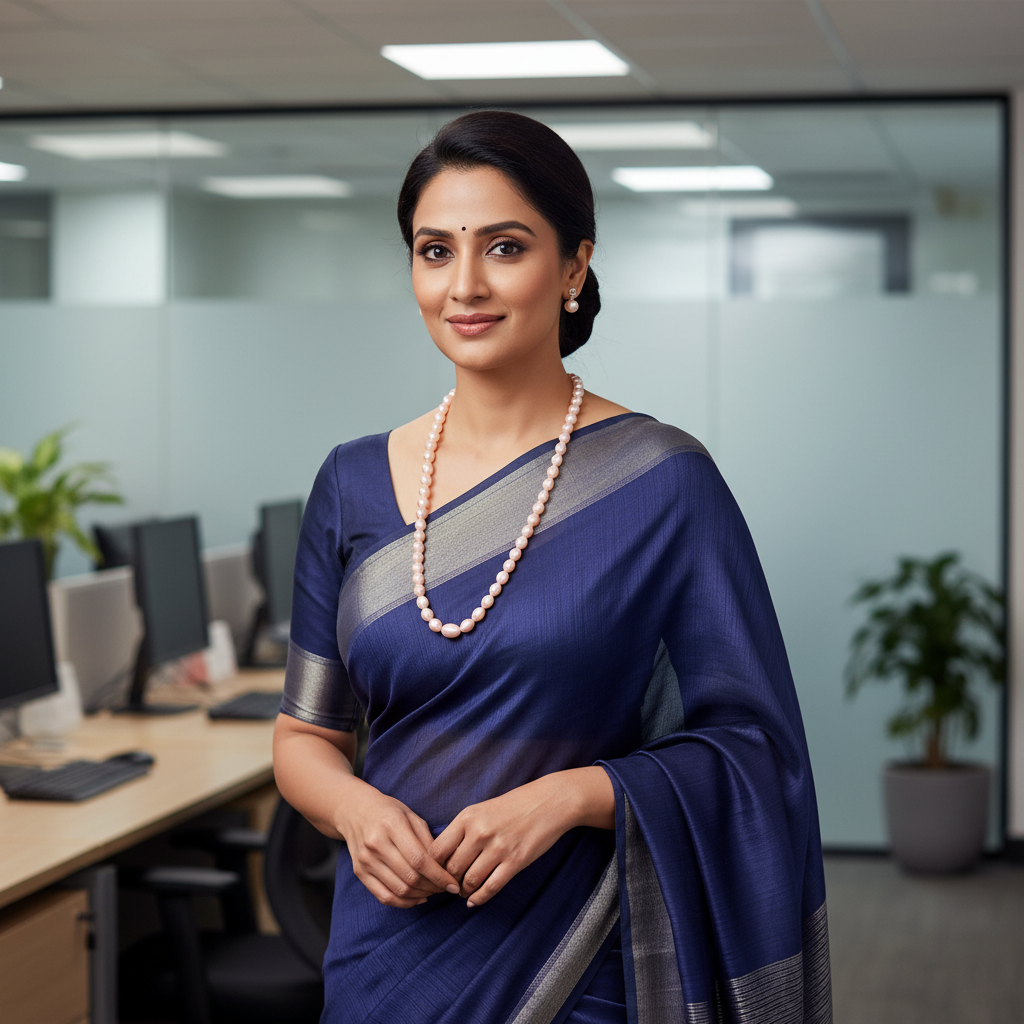 92.5 Silver Pure Dania Pearl Necklace Set