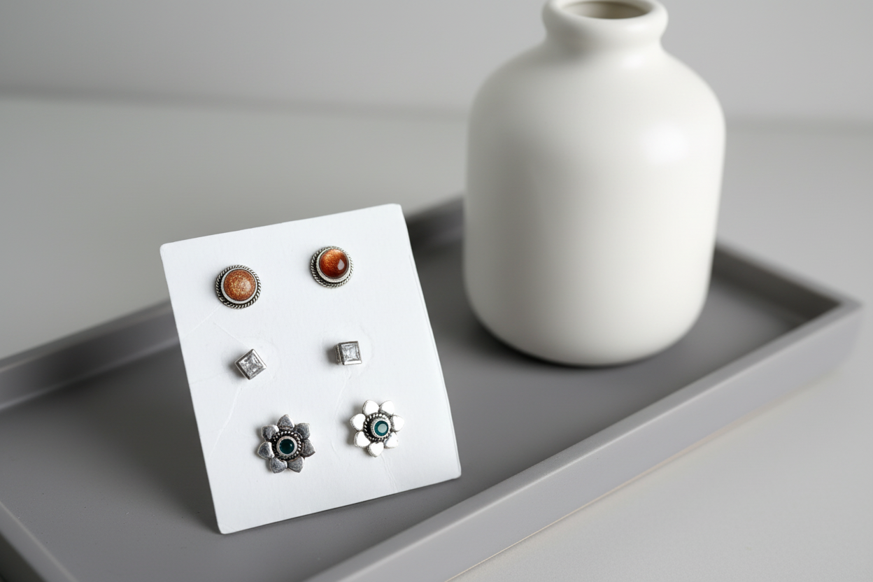 92.5  Sterling Silver Earrings | Allure Trinkets