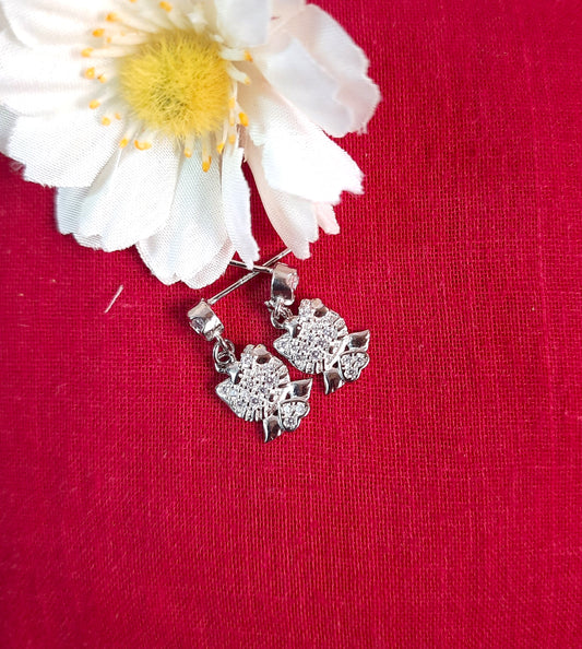 92.5 silver zircon earings | Allure Trinkets