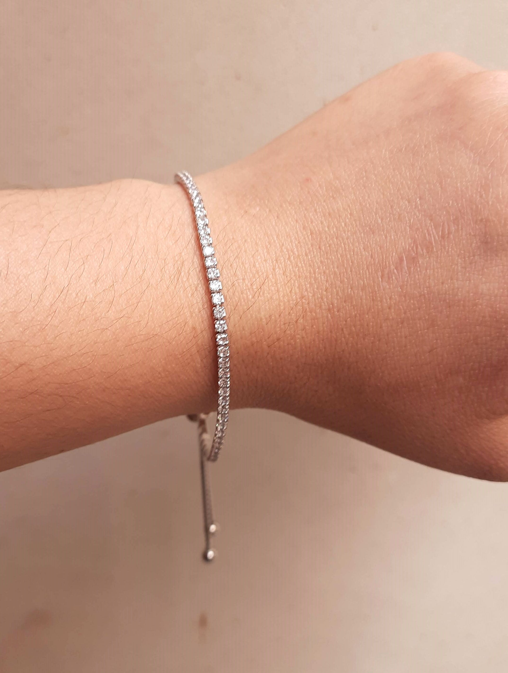 92.5 silver tennis bracelet | Allure Trinkets