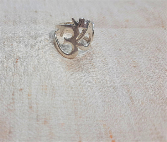 92.5 silver om rings | Allure Trinkets