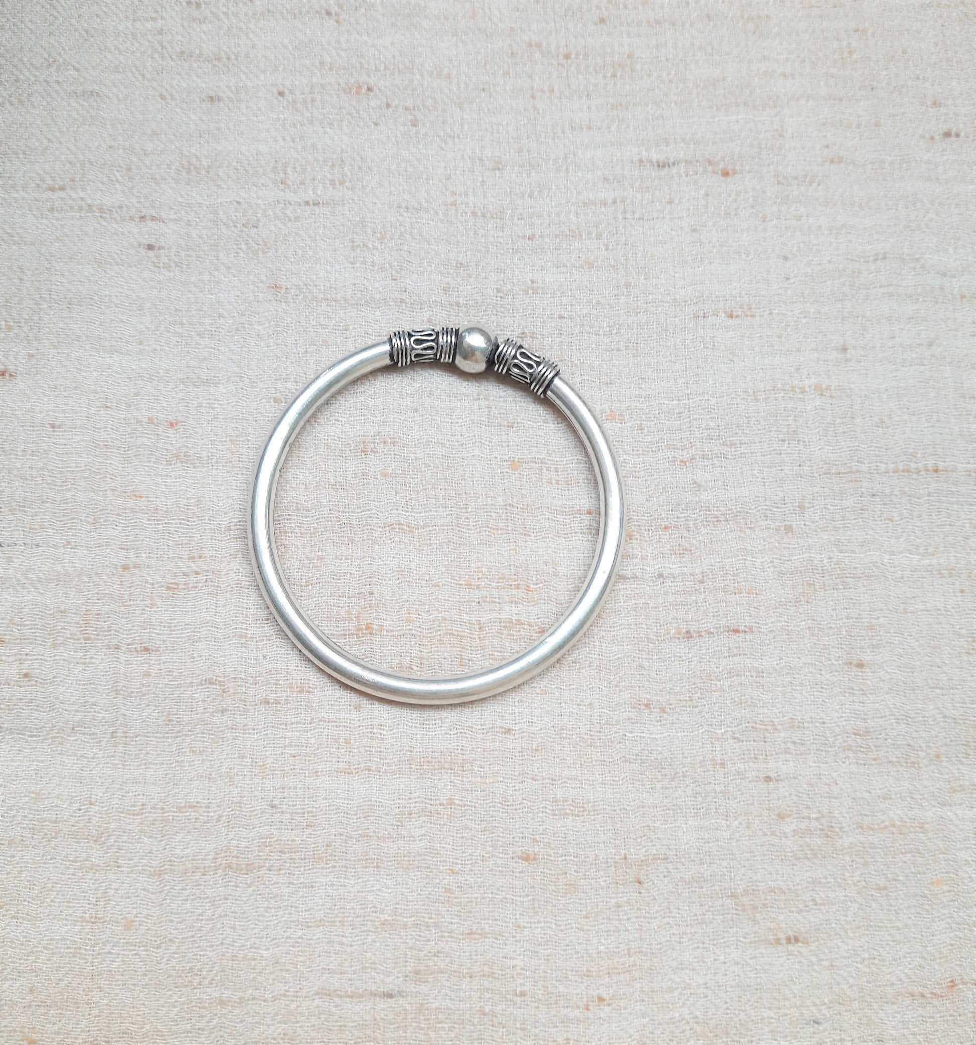 92.5 silver balls kada bracelets tribal jewellery